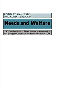 Needs and Welfare (Hardcover)