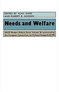 Needs and Welfare (Paperback)
