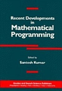 Recent Developments in Mathematical Programming (Paperback)