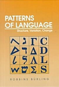 Patterns of Language (Paperback)