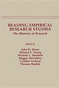 Reading Empirical Research Studies: The Rhetoric of Research (Paperback)