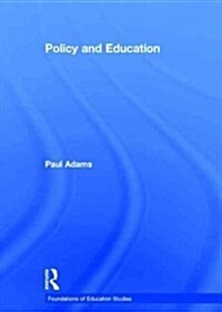 Policy and Education (Hardcover)