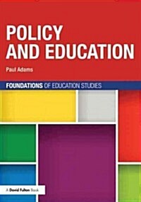 Policy and Education (Paperback)