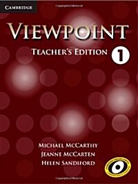 Viewpoint Level 1 Teachers Edition with Assessment Audio CD/CD-ROM (Multiple-component retail product, part(s) enclose, Teacher’s ed)