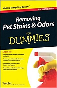 Removing Stains and Odors for Dummies (Paperback)