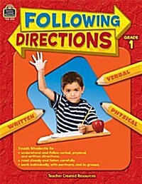 Following Directions, Grade 1 (Paperback)