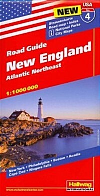 Road Guide New England (Folded)