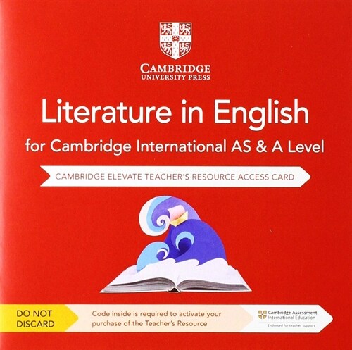 Cambridge International AS & A Level Literature in English Digital Teachers Resource Access Card (Digital product license key, 2 Revised edition)