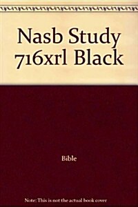 NASB Study 716xrl Black (Leather)