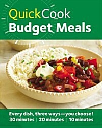 Hamlyn Quickcook: Budget Meals (Paperback)