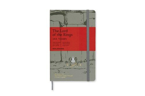 Moleskine Limited Edition Notebook Lord of the Rings, Large, Ruled, Moria (5 X 8.25) (Hardcover)