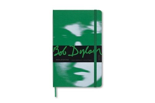 Moleskine Limited Edition Notebook Bob Dylan, Large, Ruled, Green, Hard Cover (5 X 8.25) (Hardcover)