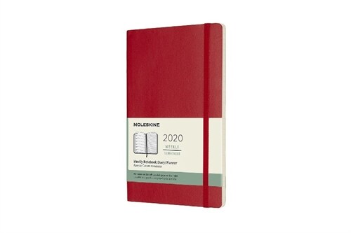 Moleskine 2020 Weekly Planner, 12m, Large, Scarlet Red, Soft Cover (5 X 8.25) (Other)