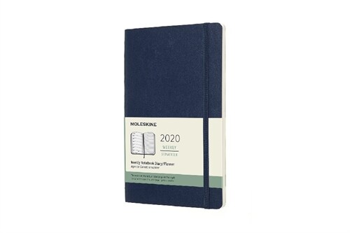Moleskine 2020 Weekly Planner, 12m, Large, Sapphire Blue, Soft Cover (5 X 8.25) (Other)