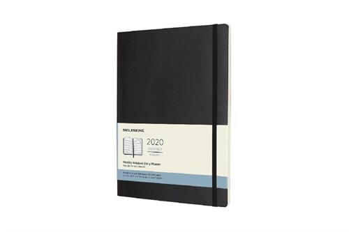 Moleskine 2020 Monthly Planner,12m, Extra Large, Black, Soft Cover (7.5 X 9.75) (Other)
