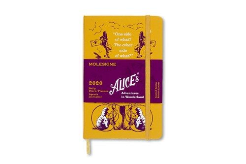 Moleskine 2020 Alice Wonder Daily Planner, 12m, Pocket, Yellow, Hard Cover (3.5 X 5.5) (Other)
