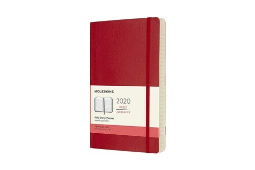 Moleskine 2020 Daily Planner, 12m, Large, Scarlet Red, Soft Cover (5 X 8.25) (Other)