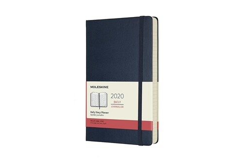 Moleskine 2020 Daily Planner, 12m, Large, Sapphire Blue, Hard Cover (5 X 8.25) (Other)