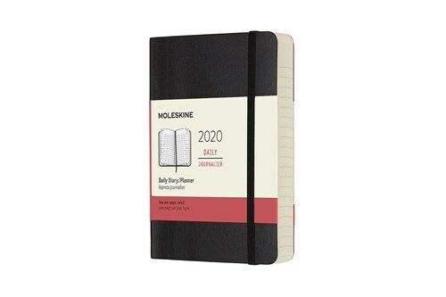 Moleskine 2020 Daily Planner, 12m, Pocket, Black, Soft Cover (3.5 X 5.5) (Other)