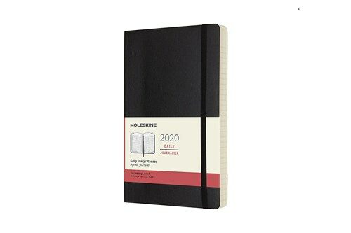 Moleskine 2020 Daily Planner, 12m, Large, Black, Soft Cover (5 X 8.25) (Other)