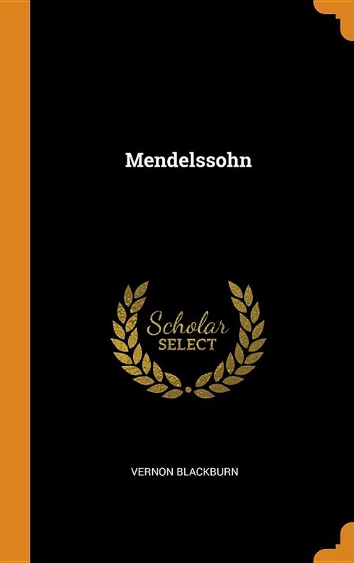 Mendelssohn (Hardcover)