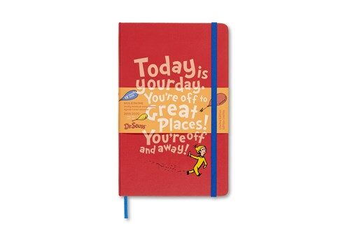 Moleskine 2019-20 Dr. Seuss Weekly Planner, 18m, Large, Red, Hard Cover (5 X 8.25) (Other)