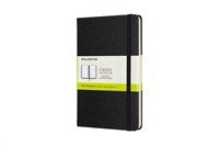 Moleskine Notebook, Medium, Plain, Black, Hard Cover (4.5 X 7) (Hardcover)