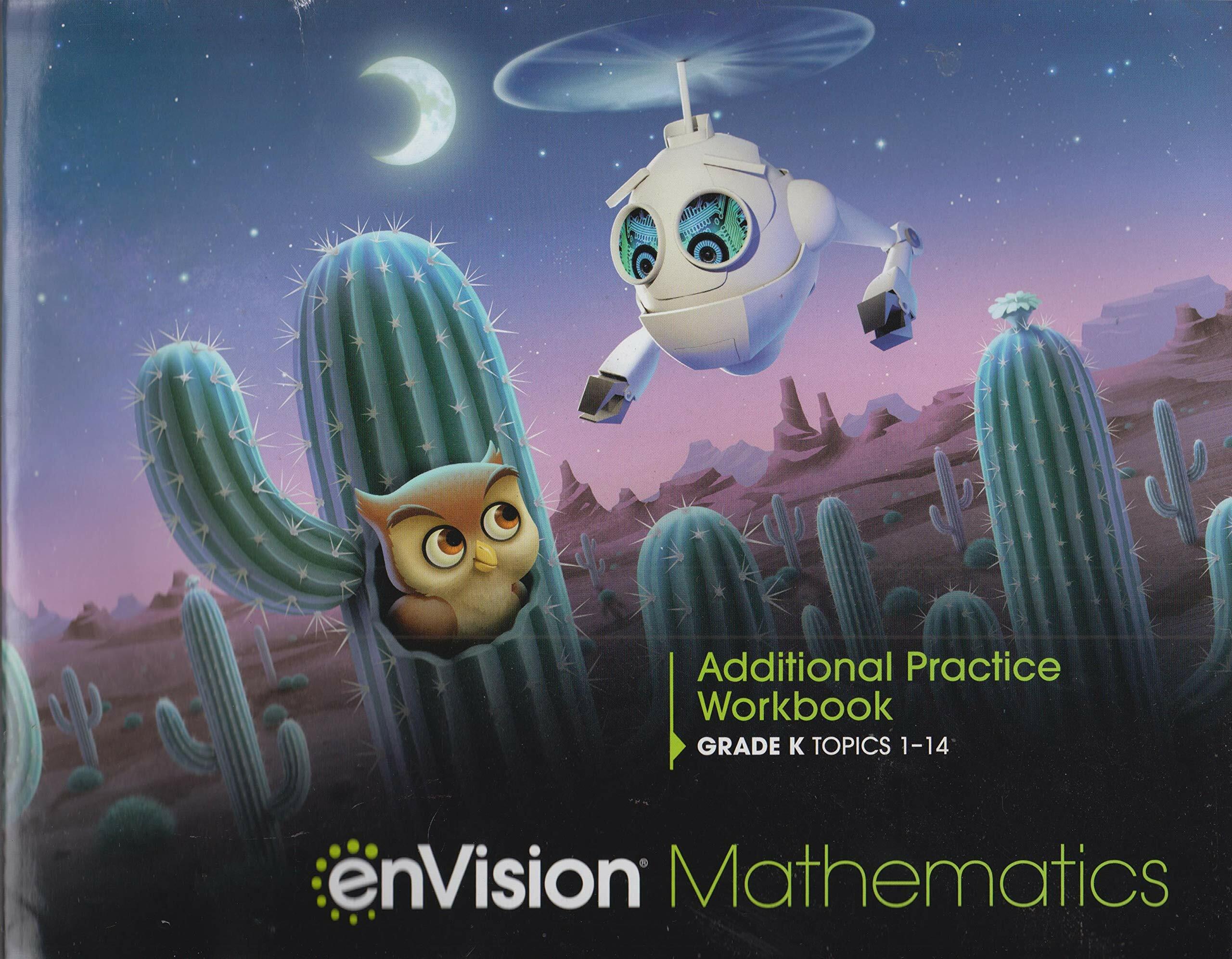 Envision Mathematics 2020 Additional Practice Workbook Grade K (Paperback)