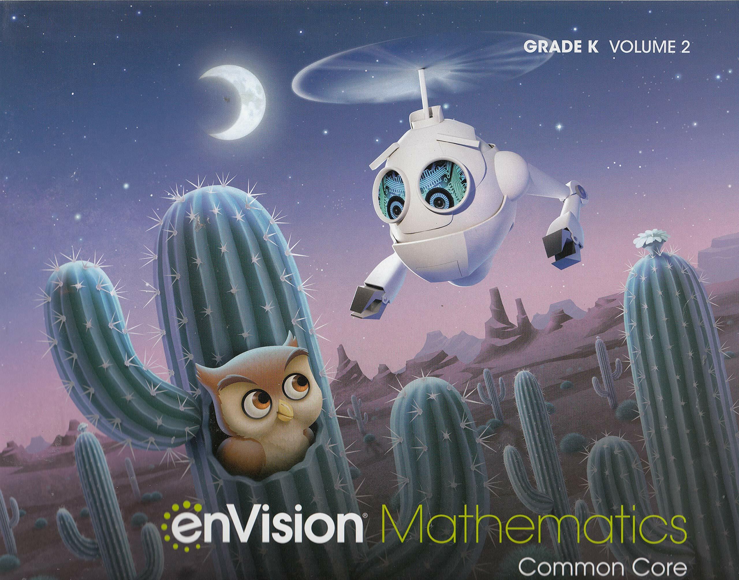 [중고] Envision Mathematics 2020 Common Core Student Edition Grade K Volume 2 (Paperback)
