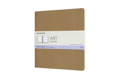 Moleskine Art Cahier, Sketch Album, Square, Kraft Brown (7.5 X 7.5) (Other)