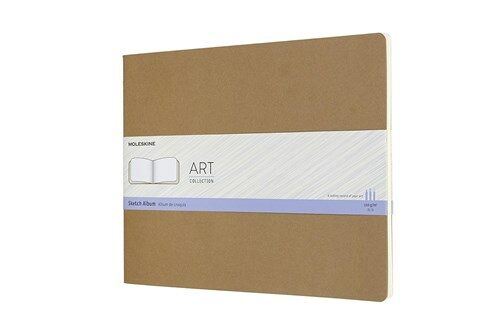 Moleskine Art Cahier, Sketch Album, XXL, Kraft Brown (11 X 8.5) (Other)