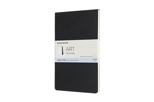 Moleskine Art Sketch Pad, Large, Black (5 X 8.25) (Other)