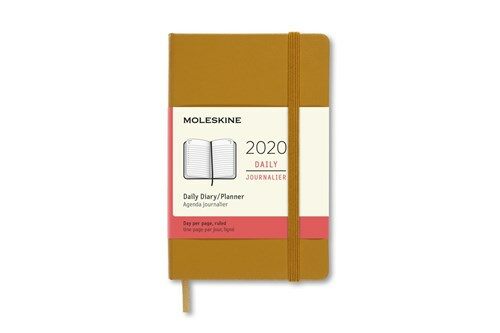 Moleskine 2020 Daily Planner, 12m, Pocket, Ripe Yellow, Hard Cover (3.5 X 5.5) (Other)