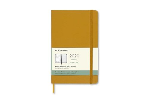 Moleskine 2020 Weekly Planner, 12m, Large, Ripe Yellow, Hard Cover (5 X 8.25) (Other)