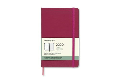 Moleskine 2020 Weekly Planner, 12m, Large, Snappy Pink, Hard Cover (5 X 8.25) (Other)