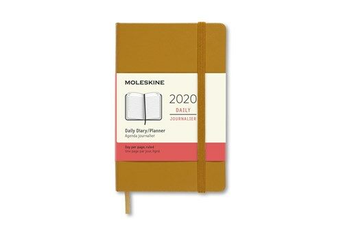 Moleskine 2020 Daily Planner, 12m, Large, Ripe Yellow, Hard Cover (5 X 8.25) (Other)