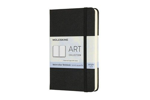 Moleskine Art Watercolour Notebook, Pocket, Black, Hard Cover (3.5 X 5.5) (Other)