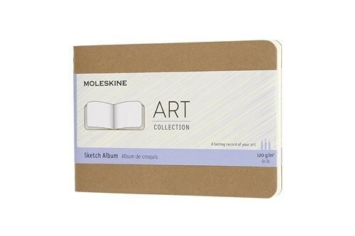 Moleskine Art Cahier, Sketch Album, Pocket, Kraft Brown (5.5 X 3.5) (Other)