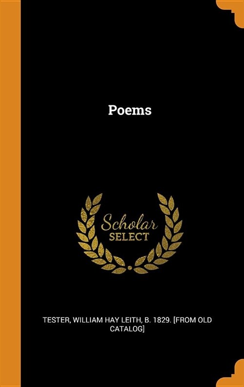 Poems (Hardcover)