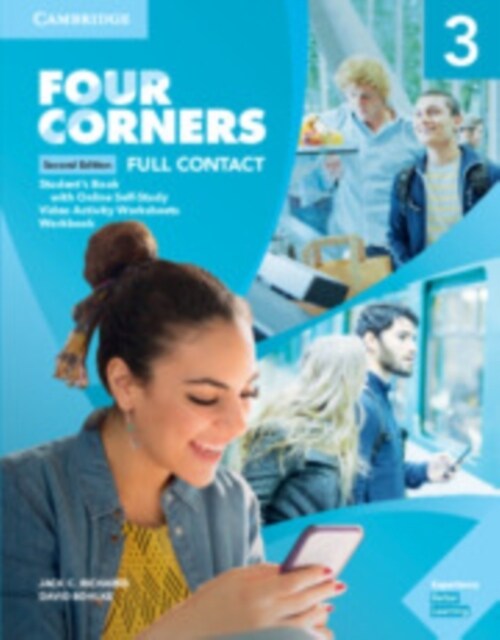 Four Corners Level 3 Full Contact with Online Self-study (Package, 2 Revised edition)