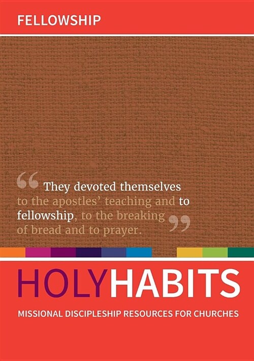 Holy Habits: Fellowship (Paperback)