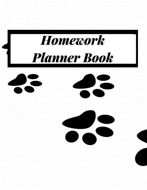 Homework Planner Book: Undated Homework Planner, Student Homework Planner, Study Planner for College Students, Weekly Homework Planner, Colle (Paperback)