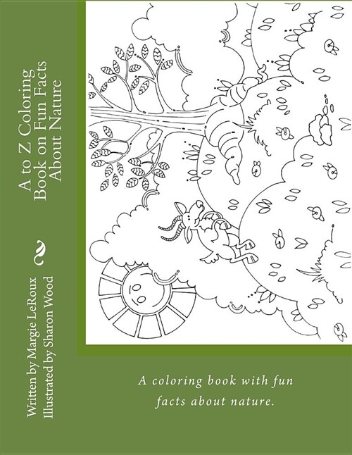 A to Z Coloring Book on Fun Facts about Nature (Paperback)