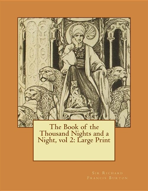 The Book of the Thousand Nights and a Night, Vol 2: Large Print (Paperback)