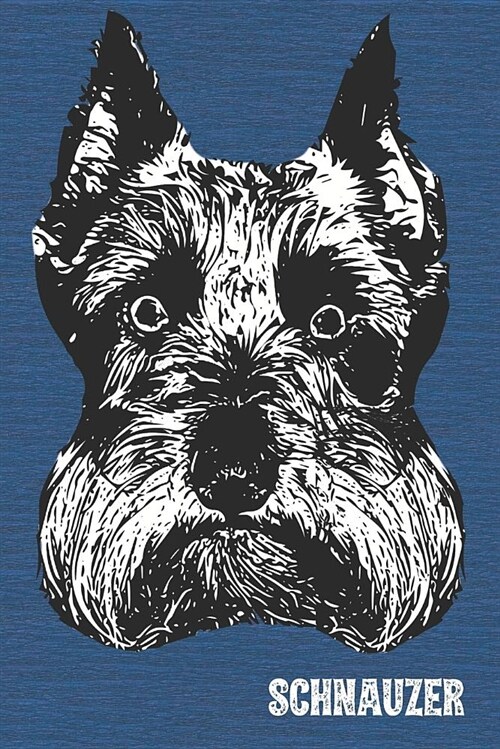 Schnauzer Lined Notebook: An Elegant Lined Journal for Schnauzer Owners (Paperback)