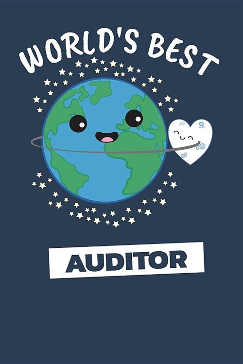 Worlds Best Auditor: Notebook / Journal with 110 Lined Pages (Paperback)