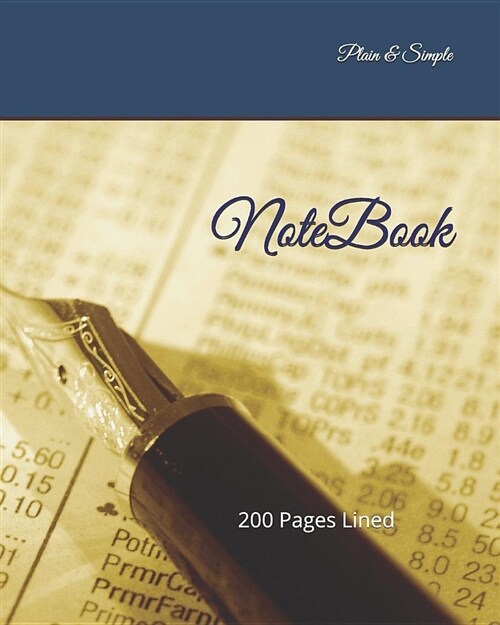 Notebook: 200 Pages Lined (Paperback)