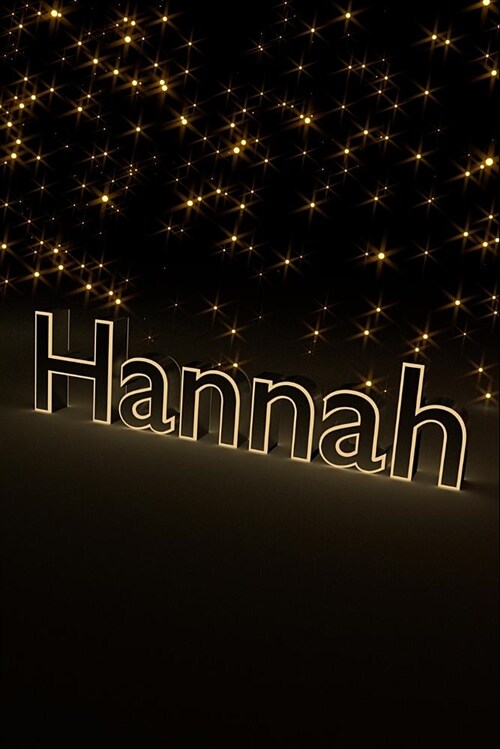 Hannah: 1/3 Dot Grid Notebook with Cream Paper (Paperback)