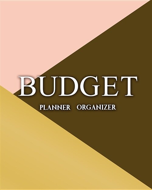 Budget Planner Organizer: Polygonal Pink 12 Month Budget Planner Journal Finance Planner, Money Organizer, Debt Tracker (Paperback)