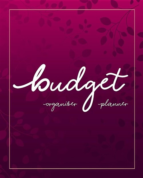 Budget Planner Organizer: Purple Ornamental 12 Month Budget Planner Journal Finance Planner, Money Organizer, Debt Tracker (Paperback)